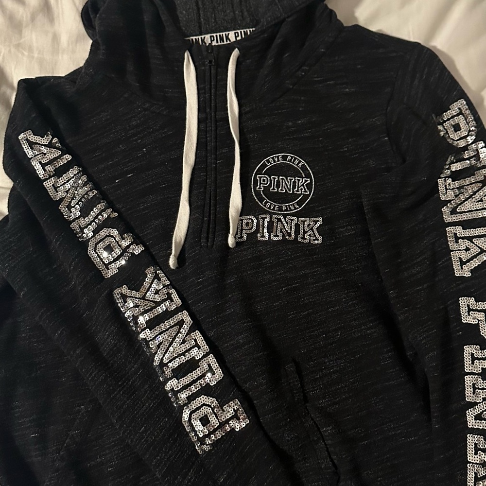 PINK Victoria's Secret Black Hoodie